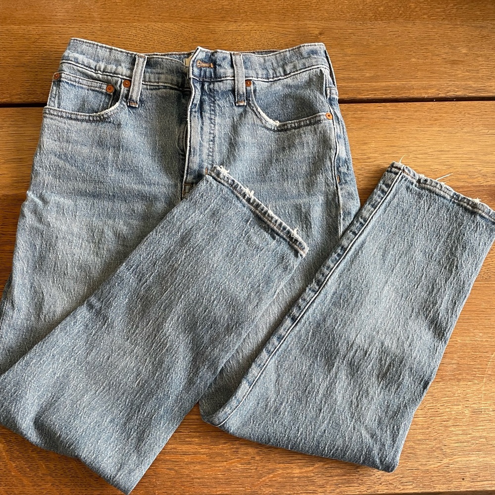 Madewell Classic Straight Jean